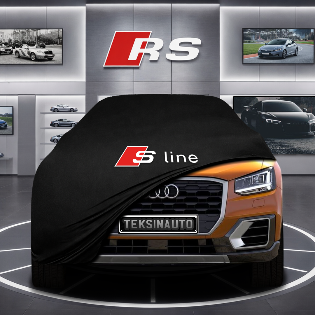 AUDİ Q2 2016-2020 Custom Fit Indoor Car Cover Soft Stretch Black Gray Blue Red Dust Protection Garage Cover Laser Cut + Bag