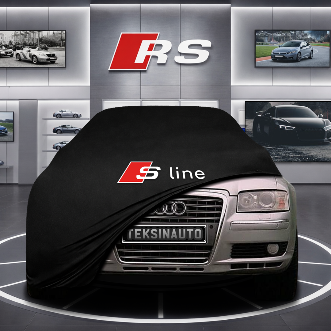 AUDİ A8 D3 Custom Fit Indoor Car Cover Soft Stretch Black Gray Blue Red Dust Protection Garage Cover Laser Cut + Bag
