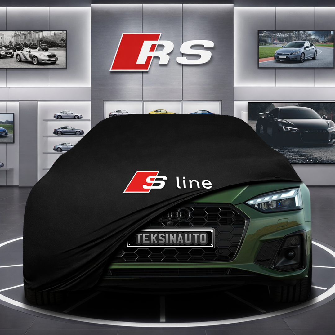 AUDİ A5 F5 Custom Fit Indoor Car Cover Soft Stretch Black Gray Blue Red Dust Protection Garage Cover Laser Cut + Bag
