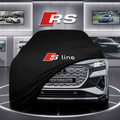 AUDİ Q4 E-TRON Custom Fit Indoor Car Cover Soft Stretch Black Gray Blue Red Dust Protection Garage Cover Laser Cut + Bag
