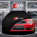 AUDİ A8 D2 Custom Fit Indoor Car Cover Soft Stretch Black Gray Blue Red Dust Protection Garage Cover Laser Cut + Bag