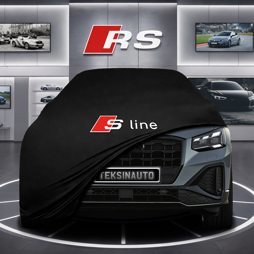 AUDİ Q2 Custom Fit Indoor Car Cover Soft Stretch Black Gray Blue Red Dust Protection Garage Cover Laser Cut + Bag