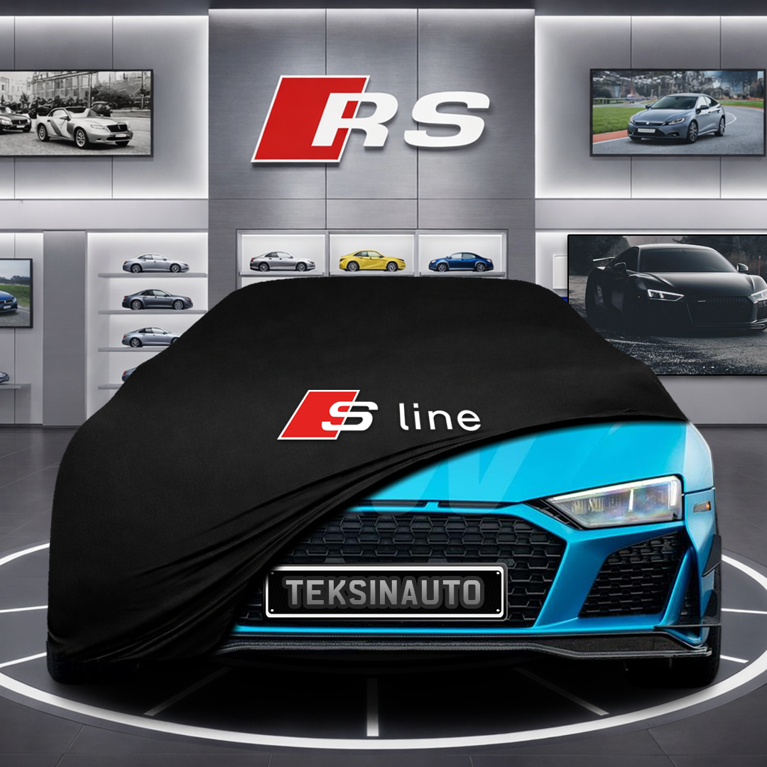 AUDİ R8 COUPE 4S Custom Fit Indoor Car Cover Soft Stretch Black Gray Blue Red Dust Protection Garage Cover Laser Cut + Bag