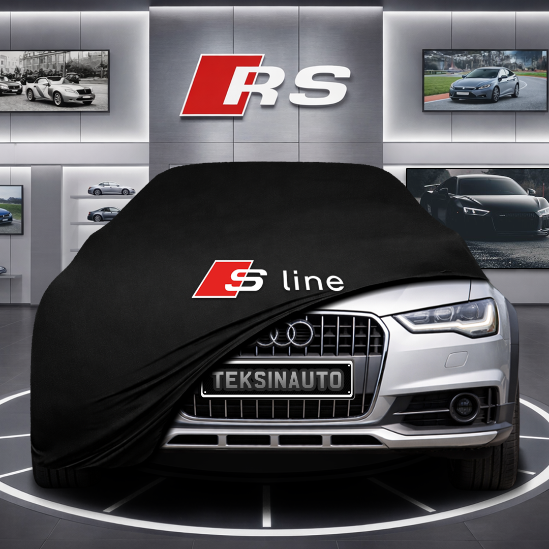 AUDİ A6 C7 Custom Fit Indoor Car Cover Soft Stretch Black Gray Blue Red Dust Protection Garage Cover Laser Cut + Bag