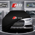 AUDİ A6 C7 Custom Fit Indoor Car Cover Soft Stretch Black Gray Blue Red Dust Protection Garage Cover Laser Cut + Bag
