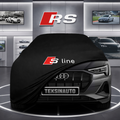 AUDİ Q5 E-TRON 2022- Custom Fit Indoor Car Cover Soft Stretch Black Gray Blue Red Dust Protection Garage Cover Laser Cut + Bag