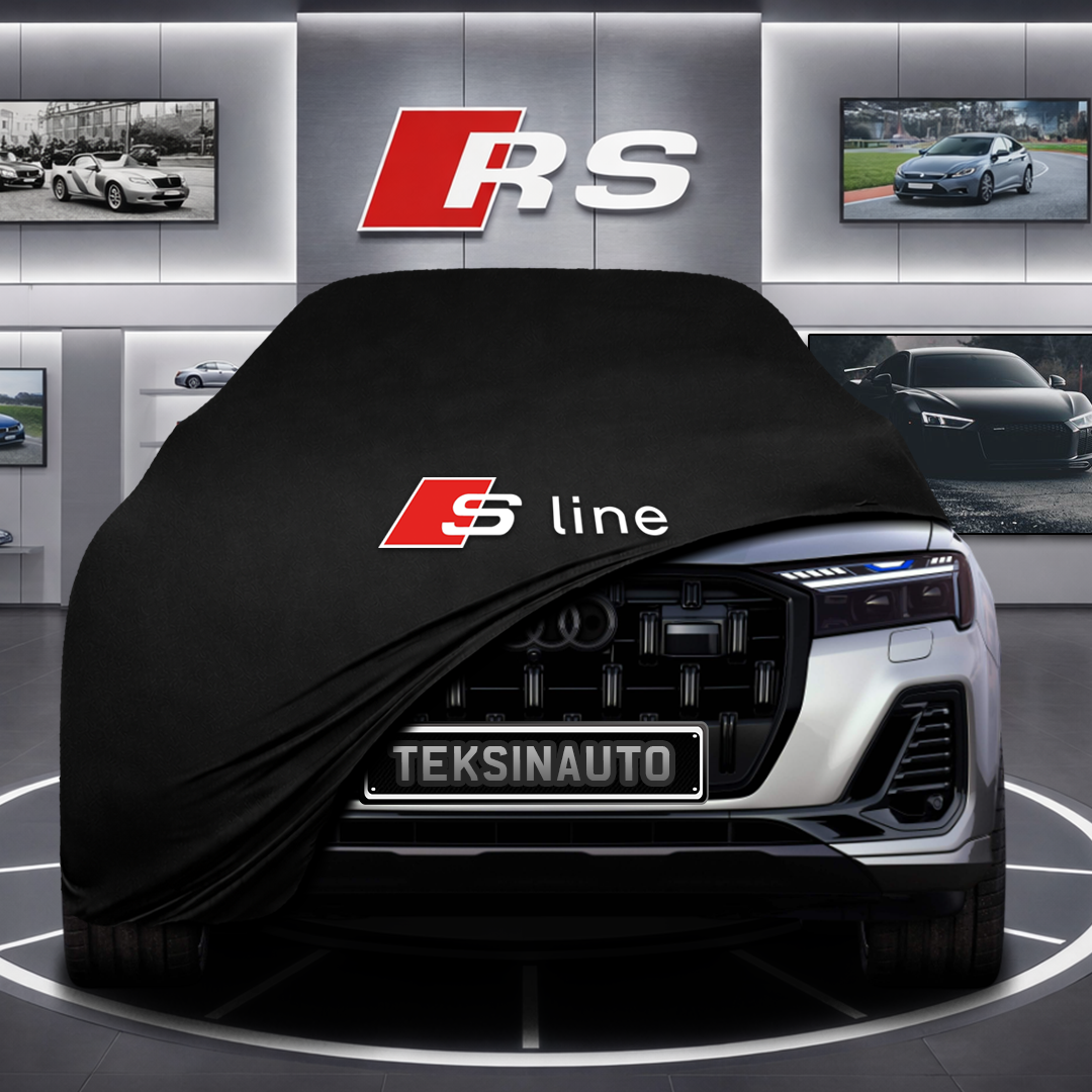 AUDİ Q7 4M 2019-2024 Custom Fit Indoor Car Cover Soft Stretch Black Gray Blue Red Dust Protection Garage Cover Laser Cut + Bag