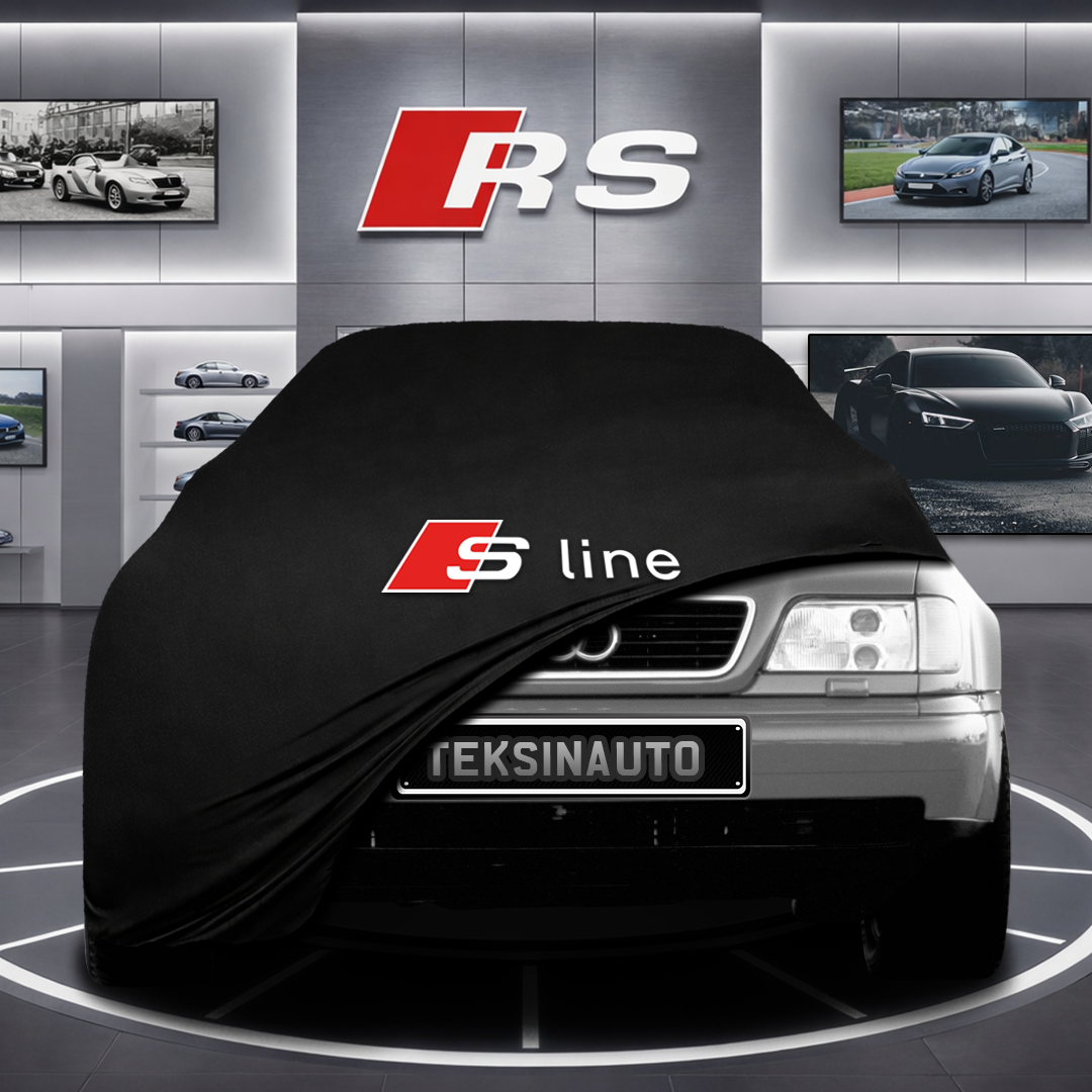 AUDİ A6 C4 Custom Fit Indoor Car Cover Soft Stretch Black Gray Blue Red Dust Protection Garage Cover Laser Cut + Bag