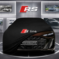 AUDİ A6 C9 Custom Fit Indoor Car Cover Soft Stretch Black Gray Blue Red Dust Protection Garage Cover Laser Cut + Bag