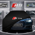 AUDİ A4 ALLROAD B9 8W Custom Fit Indoor Car Cover Soft Stretch Black Gray Blue Red Dust Protection Garage Cover Laser Cut + Bag