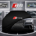 AUDİ A8 D4 Custom Fit Indoor Car Cover Soft Stretch Black Gray Blue Red Dust Protection Garage Cover Laser Cut + Bag