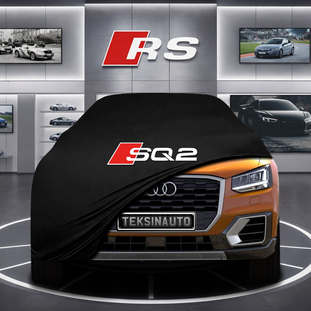 AUDİ Q2 2016-2020 Custom Fit Indoor Car Cover Soft Stretch Black Gray Blue Red Dust Protection Garage Cover Laser Cut + Bag