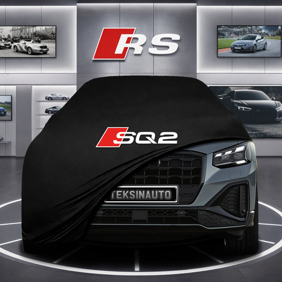 AUDİ Q2 Custom Fit Indoor Car Cover Soft Stretch Black Gray Blue Red Dust Protection Garage Cover Laser Cut + Bag
