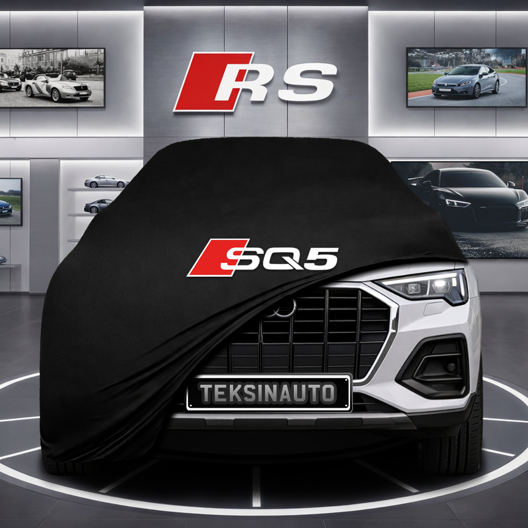 AUDİ Q5 FY Custom Fit Indoor Car Cover Soft Stretch Black Gray Blue Red Dust Protection Garage Cover Laser Cut + Bag