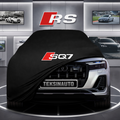 AUDİ Q7 4M 2019-2024 Custom Fit Indoor Car Cover Soft Stretch Black Gray Blue Red Dust Protection Garage Cover Laser Cut + Bag