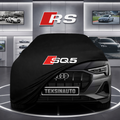 AUDİ Q5 E-TRON 2022- Custom Fit Indoor Car Cover Soft Stretch Black Gray Blue Red Dust Protection Garage Cover Laser Cut + Bag