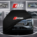 AUDİ Q6 GF E-TRON Custom Fit Indoor Car Cover Soft Stretch Black Gray Blue Red Dust Protection Garage Cover Laser Cut + Bag