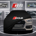 AUDİ Q3 8U Custom Fit Indoor Car Cover Soft Stretch Black Gray Blue Red Dust Protection Garage Cover Laser Cut + Bag