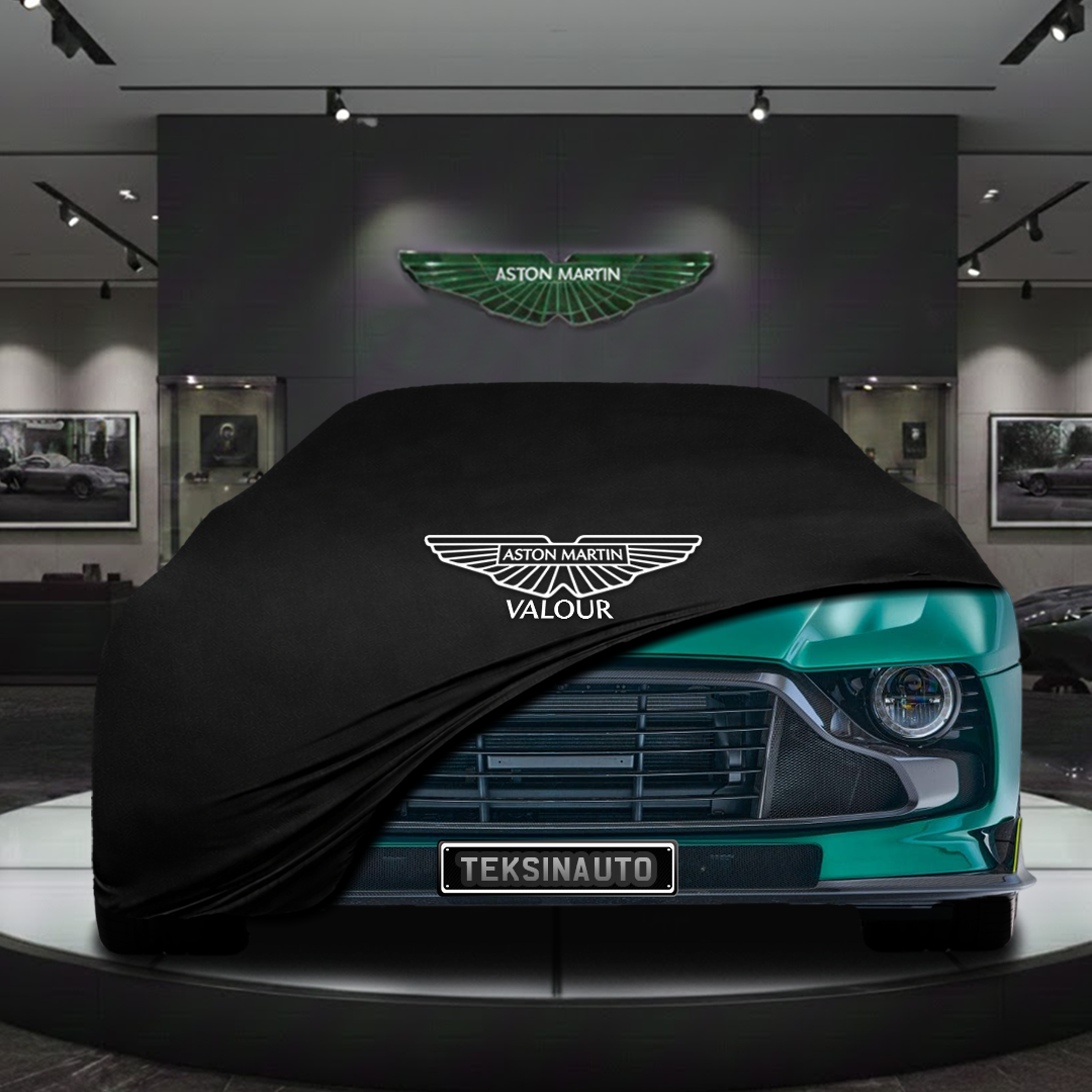 ASTON MARTİN VALOUR 2023- Custom Fit Indoor Car Cover Soft Stretch Black Gray Blue Red Dust Protection Garage Cover Laser Cut + Bag
