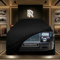 Rolls Royce Phantom 7 (2003-2016) Custom Fit Indoor Car Cover Soft Stretch Black Gray Blue Red Dust Protection Garage Cover Laser Cut + Bag