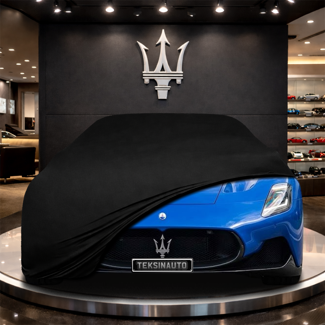 MASERATİ MC20 CİELO (2023-) Custom Fit Indoor Car Cover Soft Stretch Black Gray Blue Red Dust Protection Garage Cover Laser Cut + Bag