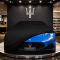 MASERATİ GT2 STRADALE (2024-) Custom Fit Indoor Car Cover Soft Stretch Black Gray Blue Red Dust Protection Garage Cover Laser Cut + Bag