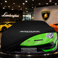 Lamborghini Aventador SVJ (2018-) Indoor Car Cover Custom Fit, Black, Gray, Blue, Red Color