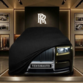 Rolls Royce Phantom VIII V12 EWB (2019-) Custom Fit Indoor Car Cover Soft Stretch Black Gray Blue Red Dust Protection Garage Cover Laser Cut + Bag
