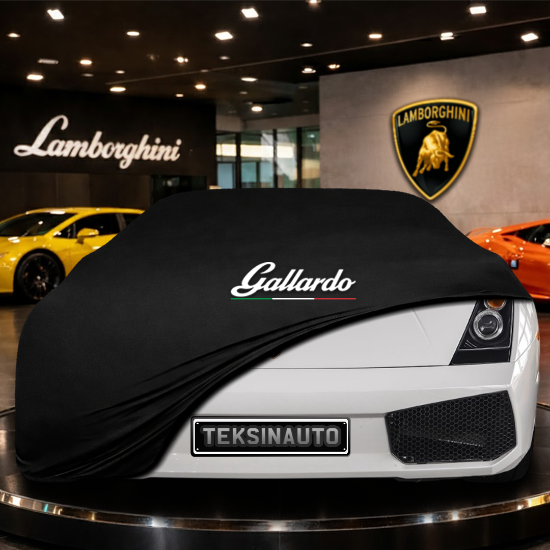 Lamborghini Gallardo Spyder (2005-2008) Custom Fit Indoor Car Cover Soft Stretch Black Gray Blue Red Dust Protection Garage Cover Laser Cut + Bag