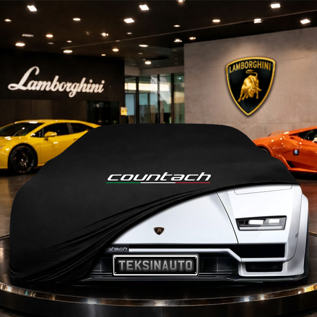 Lamborghini Countach LPI 800-4 (2022-) Custom Fit Indoor Car Cover Soft Stretch Black Gray Blue Red Dust Protection Garage Cover Laser Cut + Bag