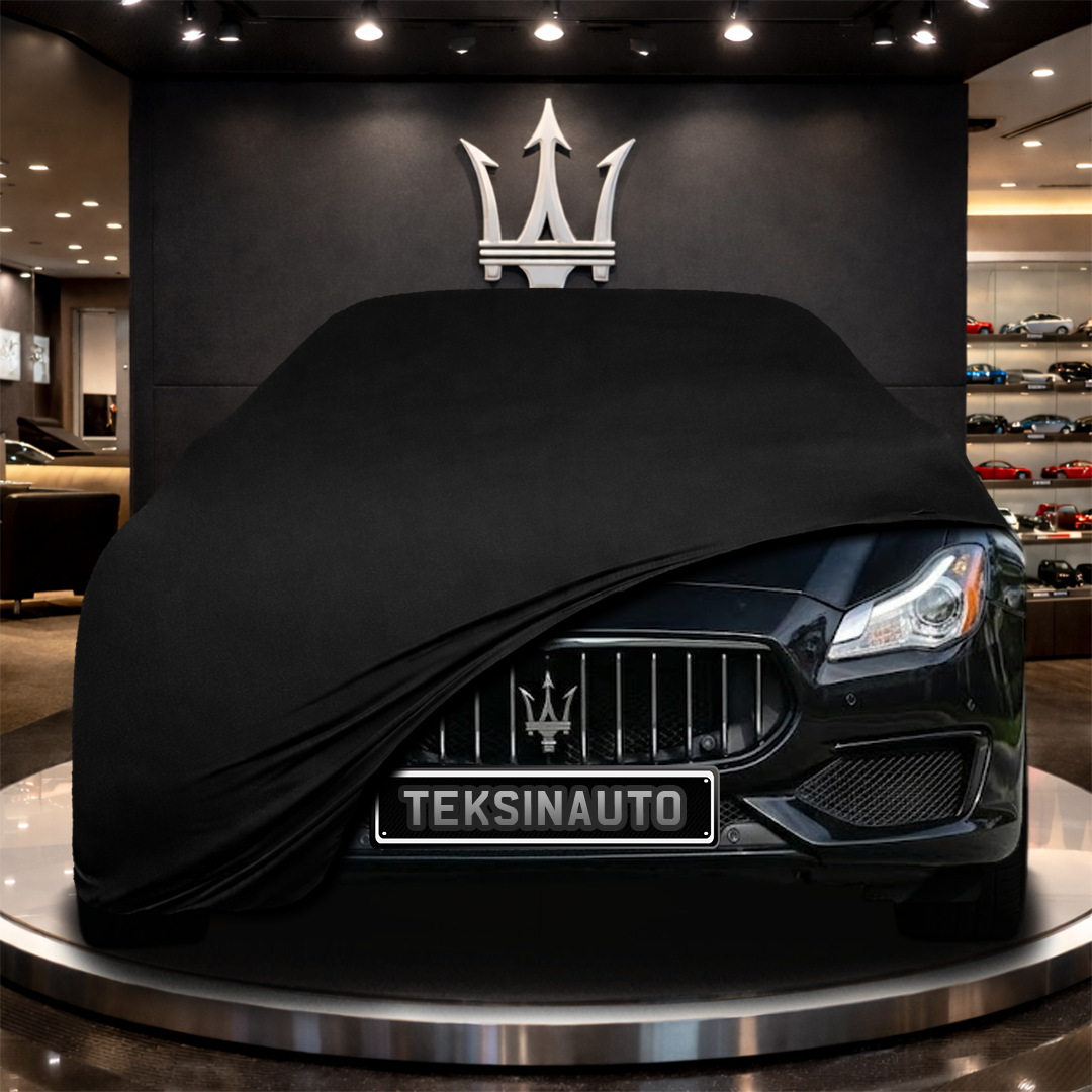 MASERATİ QUATTROPORTE SPORT GT S (2008-2012) Custom Fit Indoor Car Cover Soft Stretch Black Gray Blue Red Dust Protection Garage Cover Laser Cut + Bag