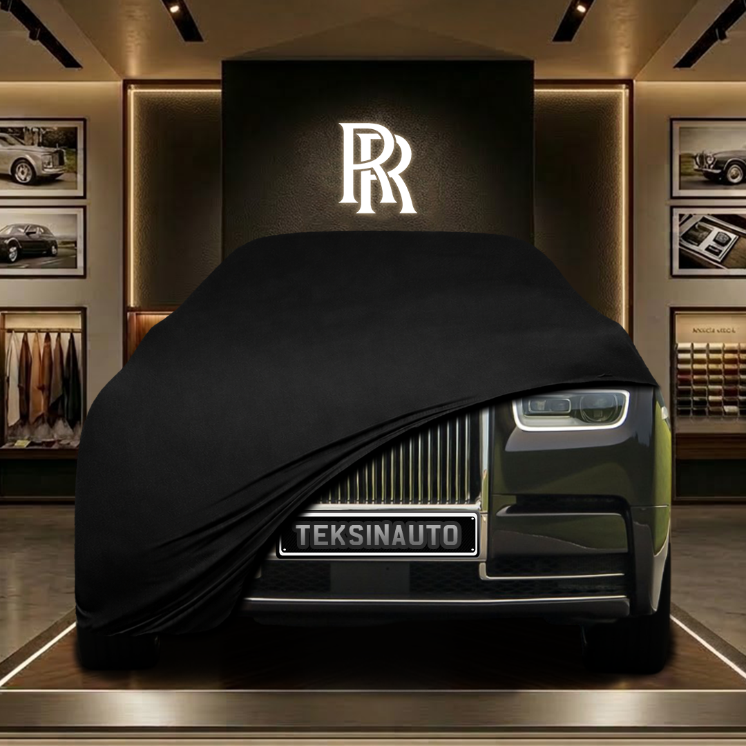 Rolls Royce Phantom 8 (2017-) Custom Fit Indoor Car Cover Soft Stretch Black Gray Blue Red Dust Protection Garage Cover Laser Cut + Bag