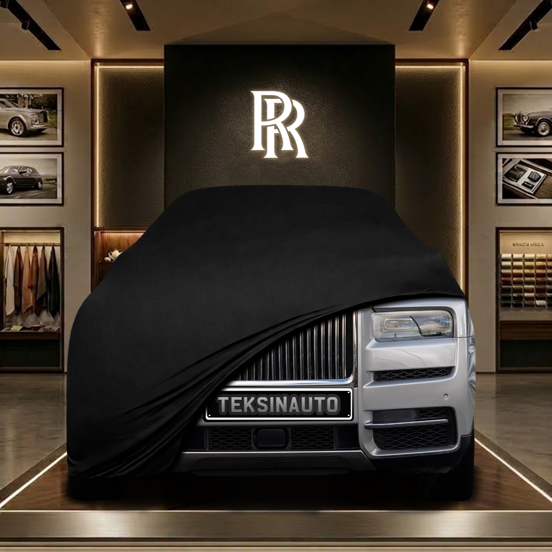 Rolls Royce Cullinan (2018-) Custom Fit Indoor Car Cover Soft Stretch Black Gray Blue Red Dust Protection Garage Cover Laser Cut + Bag