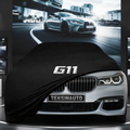 BMW 7 G11 SHORT (2015-2022) Custom Fit Indoor Car Cover Soft Stretch Black Gray Blue Red Dust Protection Garage Cover Laser Cut + Bag