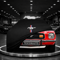 Ford Mustang 2 (1974-1978) Custom Fit Indoor Car Cover Soft Stretch Black Gray Blue Red Dust Protection Garage Cover Laser Cut + Bag