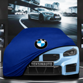BMW 2 G87 M2 (2023-) Custom Fit Indoor Car Cover Soft Stretch Black Gray Blue Red Dust Protection Garage Cover Laser Cut + Bag