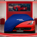 Ferrari 458 Custom Fit Indoor Car Cover Soft Stretch Black Gray Blue Red Dust Protection Garage Cover Laser Cut + Bag