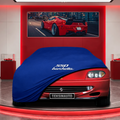 Ferrari 550 Custom Fit Indoor Car Cover Soft Stretch Black Gray Blue Red Dust Protection Garage Cover Laser Cut + Bag