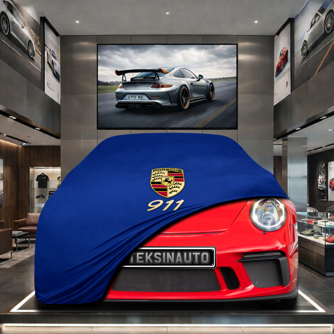 PORSCHE 911 991-2 SPEEDSTER 2019-2020 Custom Fit Indoor Car Cover Soft Stretch Black Gray Blue Red Dust Protection Garage Cover Laser Cut + Bag