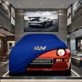 PORSCHE 924 1976-1988 Custom Fit Indoor Car Cover Soft Stretch Black Gray Blue Red Dust Protection Garage Cover Laser Cut + Bag
