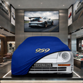 PORSCHE 959 1987-1988 Custom Fit Indoor Car Cover Soft Stretch Black Gray Blue Red Dust Protection Garage Cover Laser Cut + Bag