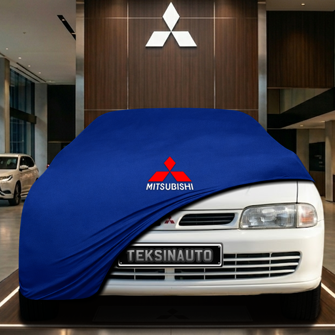 MİTSUBİSHİ LANCER 5 SEDAN Custom Fit Indoor Car Cover Soft Stretch Black Gray Blue Red Dust Protection Garage Cover Laser Cut + Bag