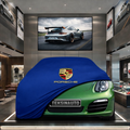 Porsche Boxster 981 (2012-2016) Custom Fit Indoor Car Cover Soft Stretch Black Gray Blue Red Dust Protection Garage Cover Laser Cut + Bag