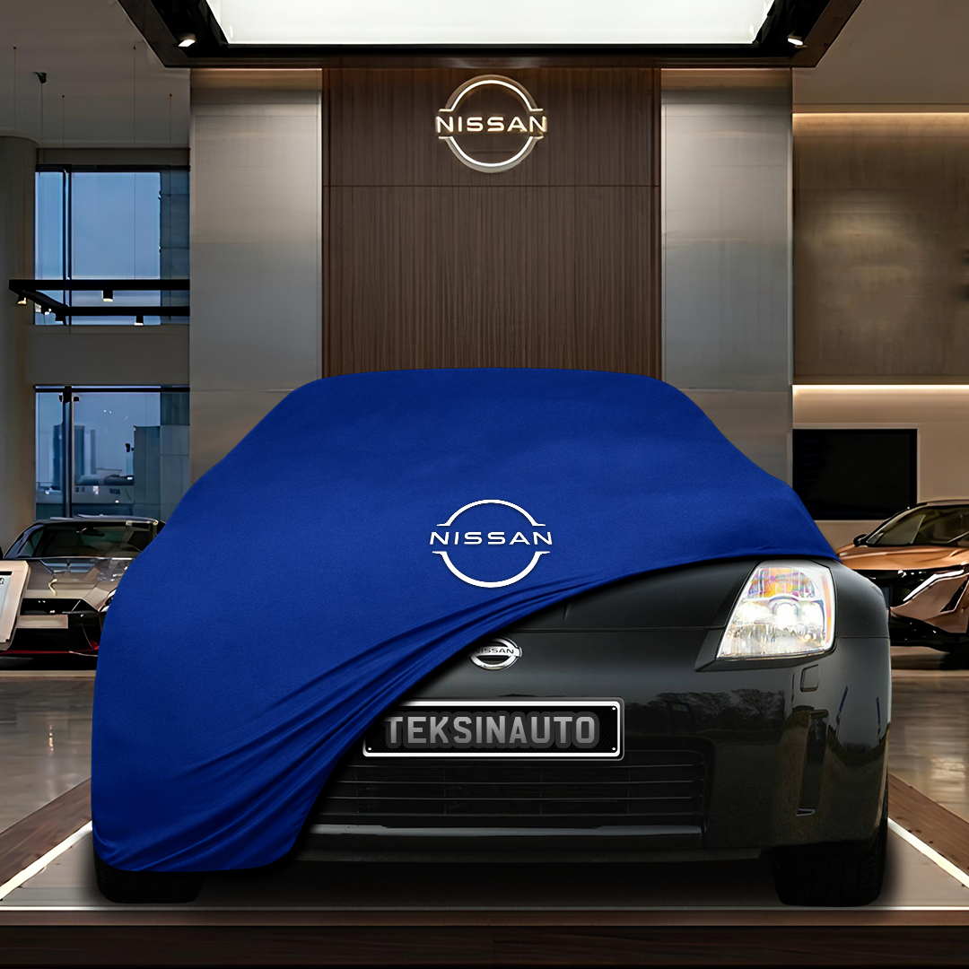 NİSSAN 350Z Custom Fit Indoor Car Cover Soft Stretch Black Gray Blue Red Dust Protection Garage Cover Laser Cut + Bag