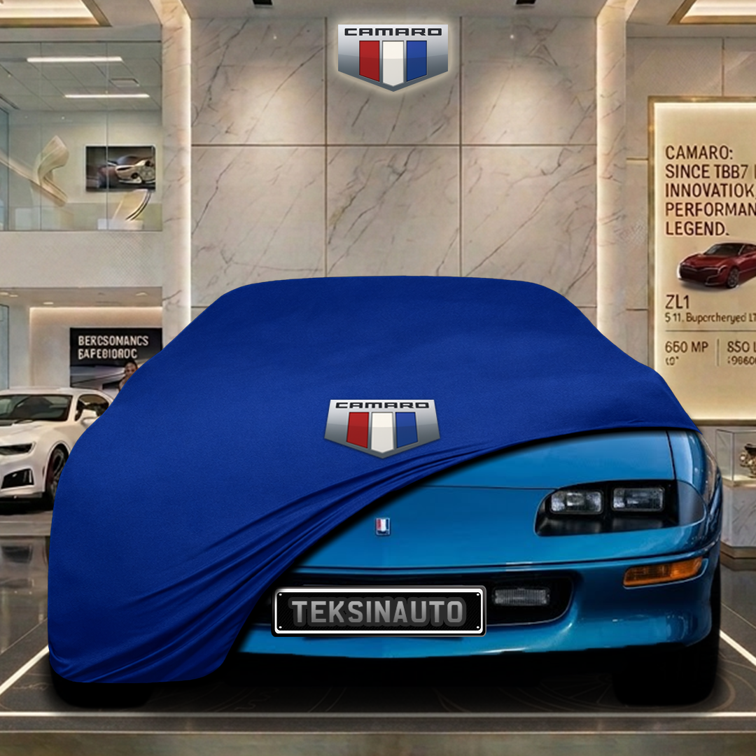 CHEVROLET CAMARO 4 Custom Fit Indoor Car Cover Soft Stretch Black Gray Blue Red Dust Protection Garage Cover Laser Cut + Bag