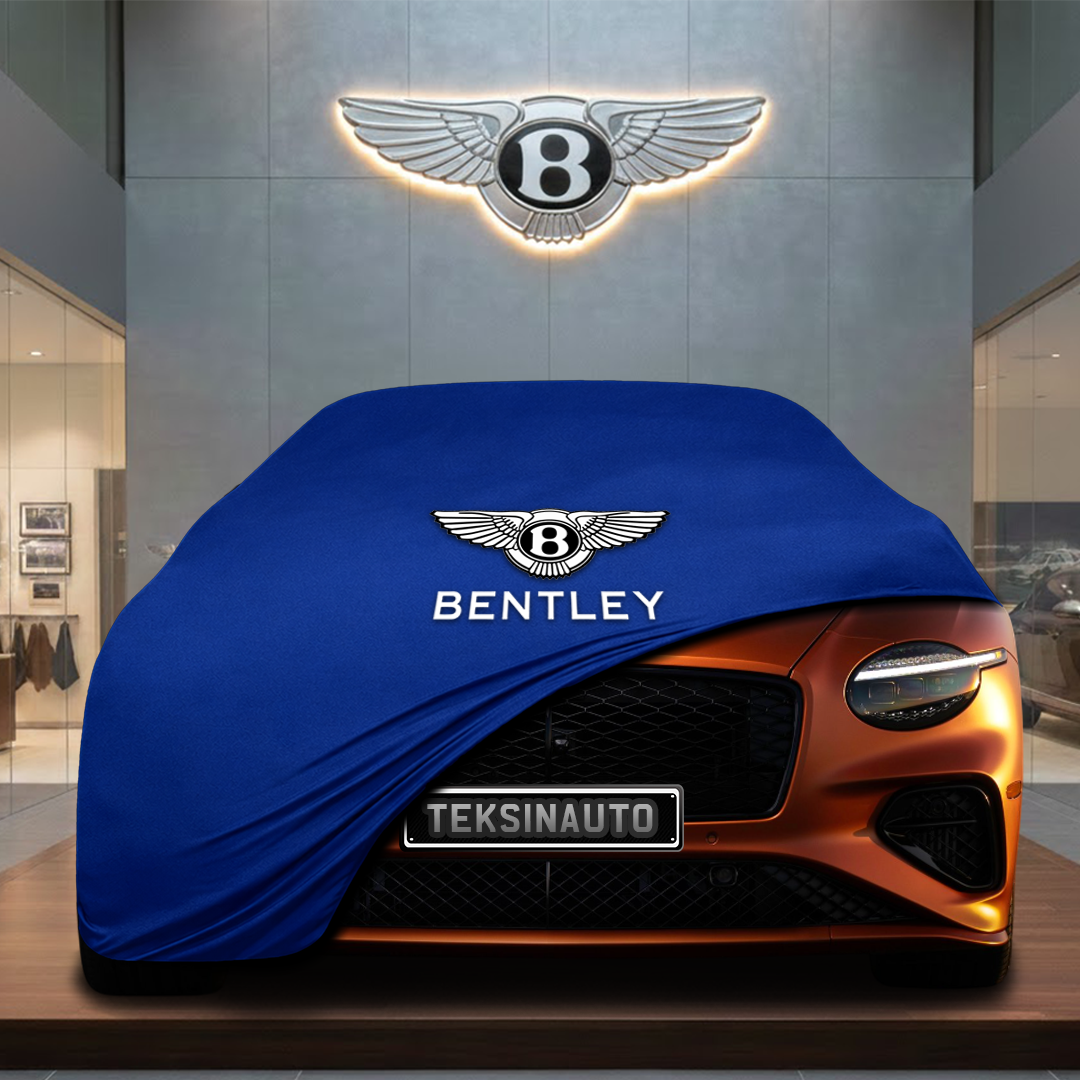 BENTLEY CONTİNENTAL GTC GEN 4 2025- Custom Fit Indoor Car Cover Soft Stretch Black Gray Blue Red Dust Protection Garage Cover Laser Cut + Bag