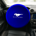 Steering Wheel Cover Soft Elastic Premium Fabric For all Mustang Model