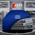 AUDİ A1 8X Custom Fit Indoor Car Cover Soft Stretch Black Gray Blue Red Dust Protection Garage Cover Laser Cut + Bag