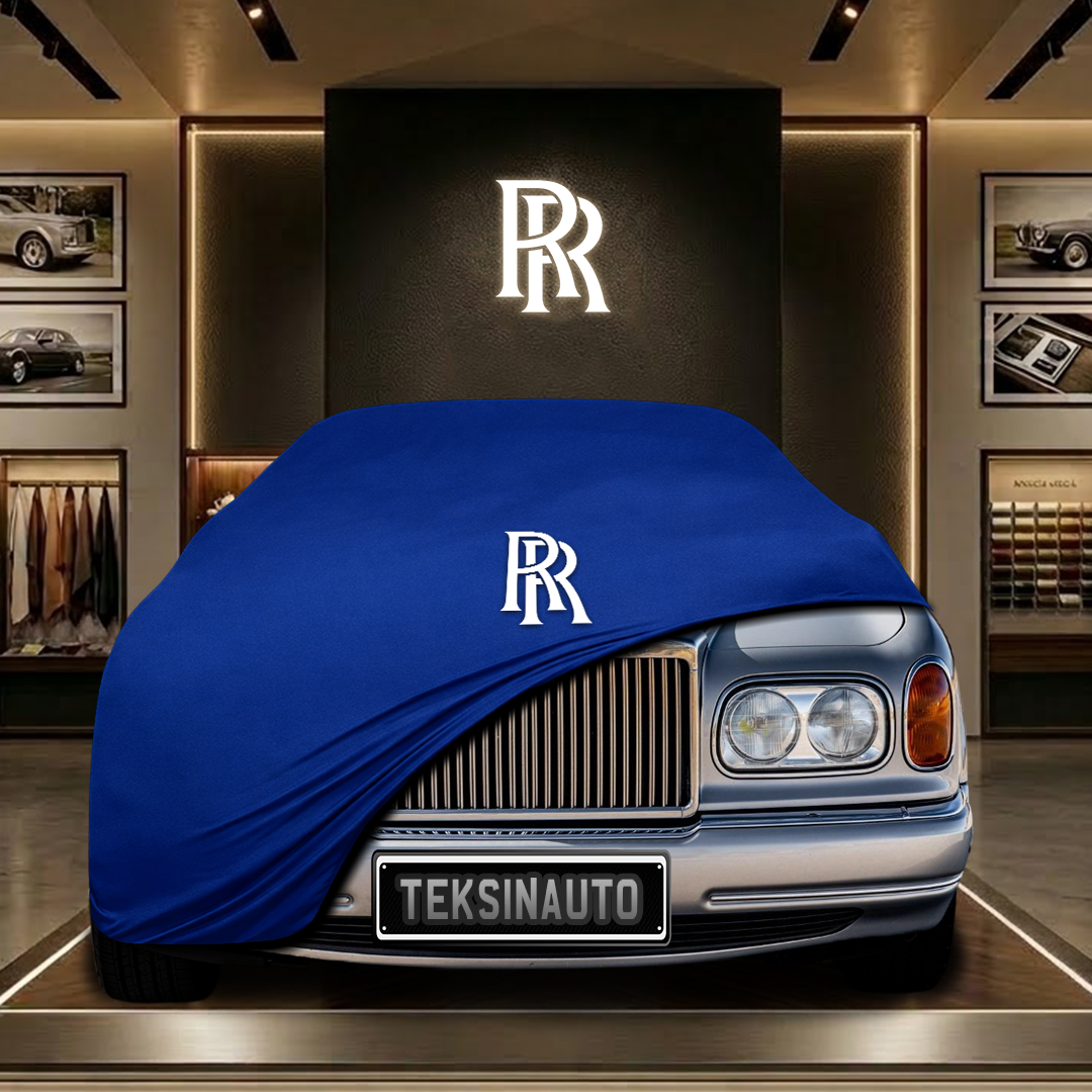 Rolls Royce Silver Seraph (1998-2002) Custom Fit Indoor Car Cover Soft Stretch Black Gray Blue Red Dust Protection Garage Cover Laser Cut + Bag
