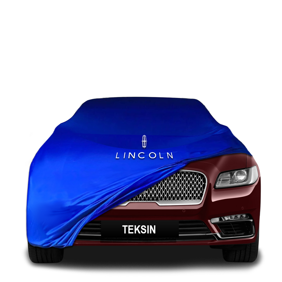 Lincoln Continental (2020-) Indoor Car Cover Custom Fit, Black, Gray, Blue, Red Color